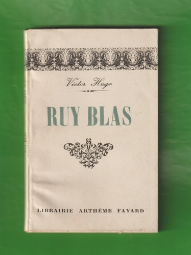 Ruy blas victor hugo - de,