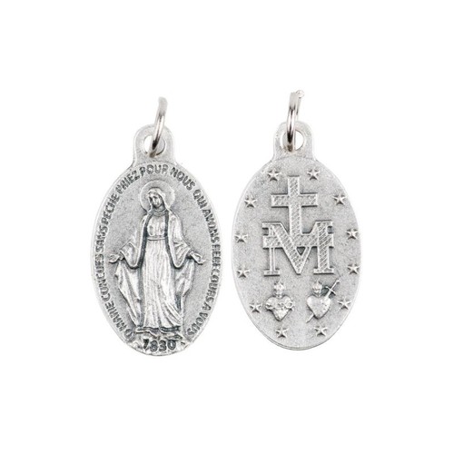 Médaille vierge - la,