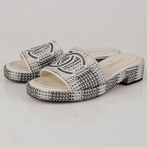 Chanel sandales tweed - sandales, en