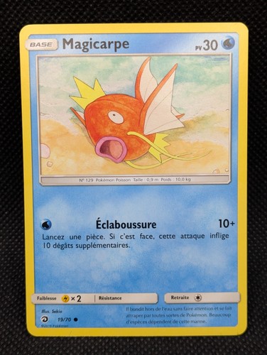 Carte pokemon magicarpe - carte,