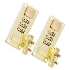  2 Pcs Écluse Fixe Coffre En