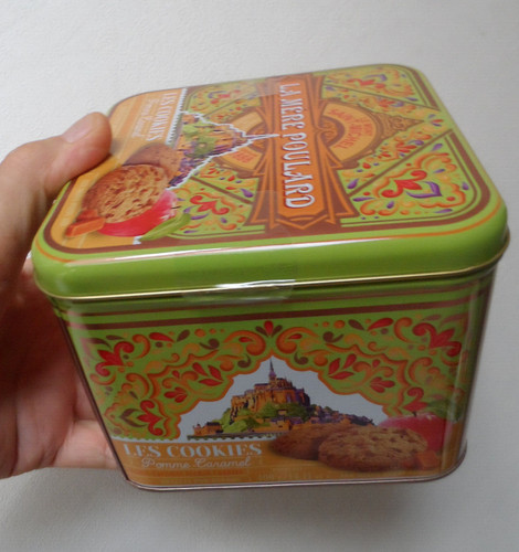 Ancienne boite gateaux en - à,