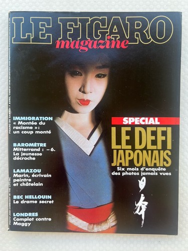 Figaro magazine avril 1990 - magazine,