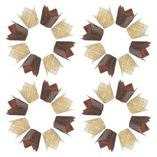  100 Pcs Moules À Pâtisserie Anti-graisse Doublures En Papier Pour Cupcakes