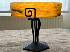 Ancienne grande coupe Art Déco pâte de Verre LORRAIN