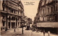 CPA AK ORAN Boulevard G. Clemenceau - Banque d'Algerie ALGERIA (1388562)