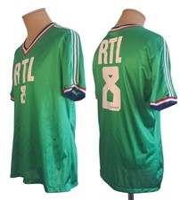 Taille XL Maillot ASSE AS SAINT-ETIENNE 1975 Adidas Vintage Ventex Larqué