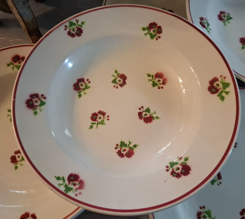 Assiettes creuses pexonne - assiettes,