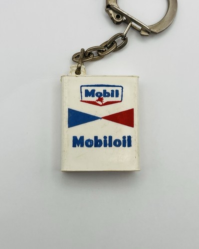 Porte clé bidon mobiloil - bidon, /