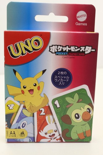 Jeu uno pokemon mattel jap - uno,