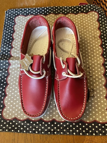 Chaussures bateau rouge homme - chaussures,