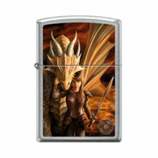 Zippo woman dragon by - zippo,