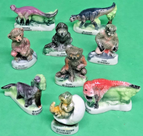 Lot fèves dinosaures de - 9,