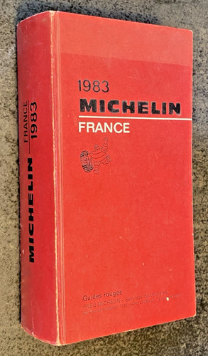 Guide michelin rouge 1983 - michelin,
