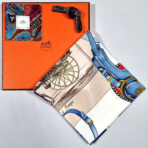 Rare vintage foulard - foulard, soie