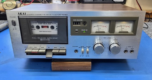 Vintage akai 703d stereo - akai, cs-703d