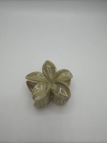 Pince cheveux crabe fleur - cheveux,