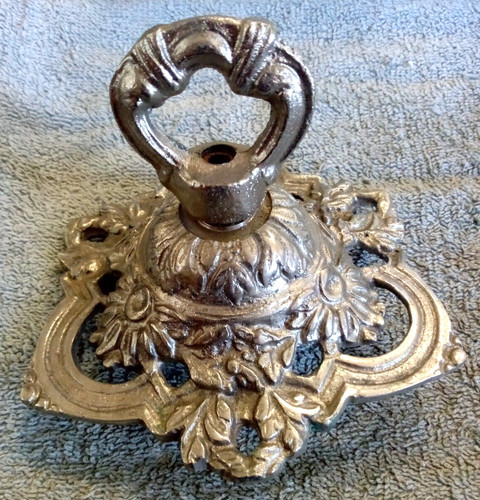 Grosse rosace bronze macif - en,