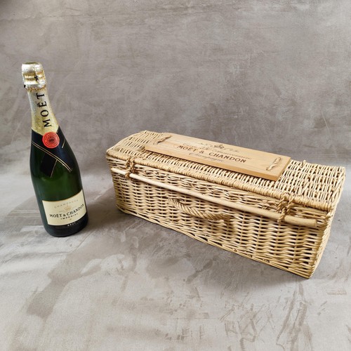 Caisse osier champagne moet - champagne,