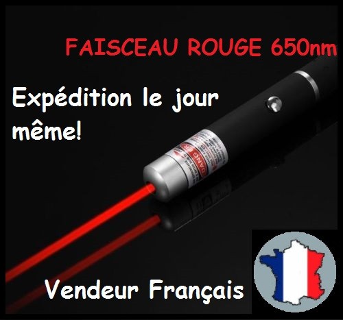 Pointeur laser rouge - pointeur,
