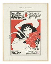 Affiche Art Nouveau Vintage