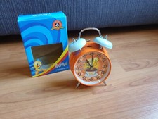 Réveil a cloche Warner bros * model Titi Looney Tunes * vintage 90's