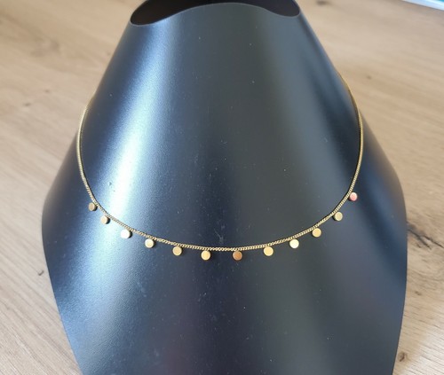 Collier pampille rond - , court