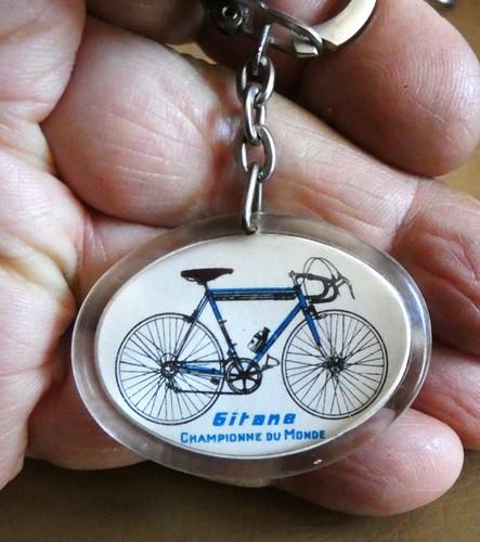 Ancien porte clé vélo cycle - ,