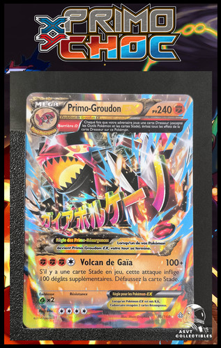 Carte pokémon primo - carte, primo-groudon