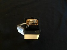 Bague plaqué jaune - or, tank