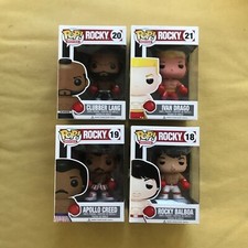 Funko pop Rocky balboa - Apollo Creed - Clubber lang - Ivan Drago Vaulted Lot