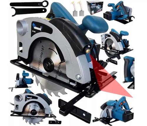 Scie circulaire main laser - scie,