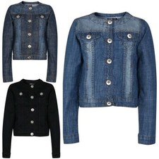 Veste Fille Enfant Style Denim