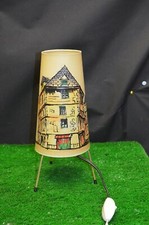 ANCIENNE LAMPE DE CHEVET STYLE SCANDINAVE DÉCOR MAISON ALSACE 