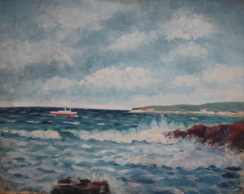 Tableau aquarelle vintage