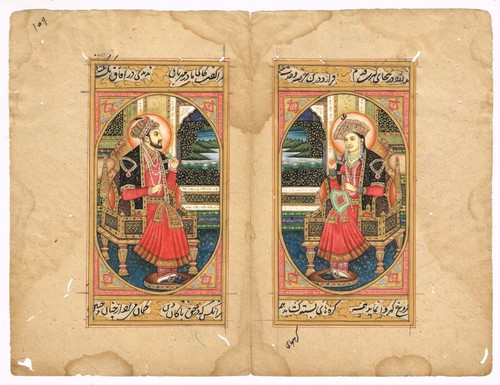 Indien miniature ancien - indien,