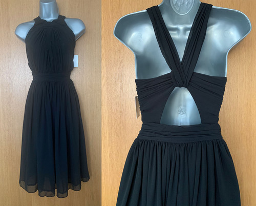 Zara noir coupe ample nœud - noir,
