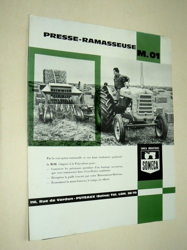 Prospectus tracteur someca - tracteur, 40