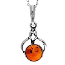 925 Argent Sterling & Ambre
