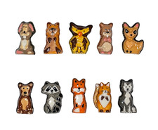 Série complète de 10 fèves