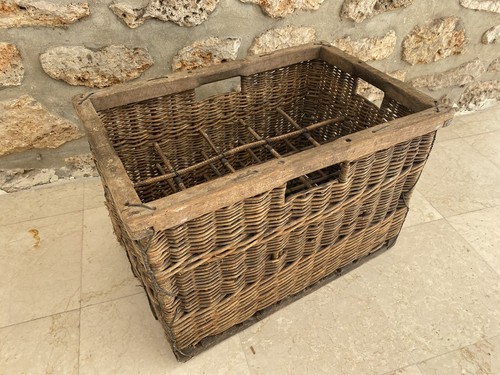 Ancien casier bouteille - ancien, a