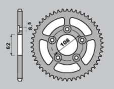 PIGNON ARRIÈRE JR 714 42
