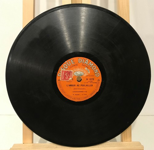 Ancien disque saphir - ancien,