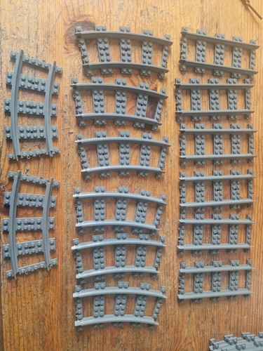 Lego train rails 12v - train,