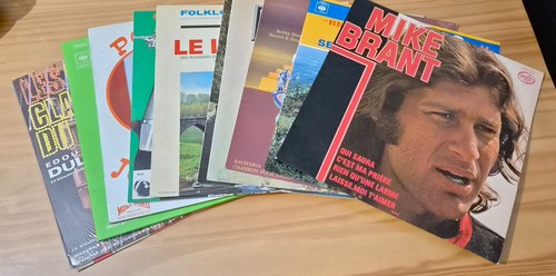 Lot disques 33 - 12,