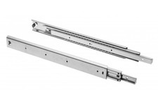 2 Glissières à roulement à