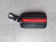 Etui de clef cuir d'origine bi-ton rouge / noir pour Land Rover/ Range Rover