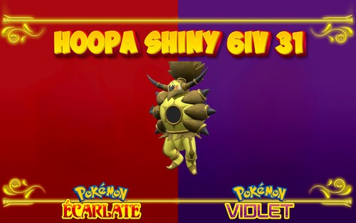 Hoopa shiny pokemon - iv,