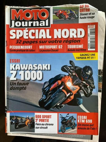 Moto journal 2007 essai - journal, 15/03/2007;