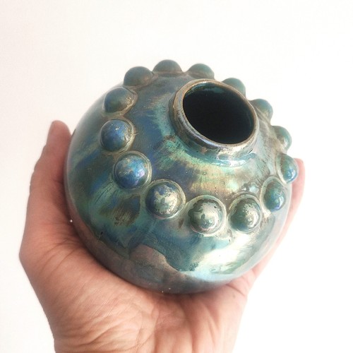 Petit vase boule art - petit, dÉco